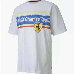 Puma Ferrari Scuderia Street T-Shirt Tee 596139-05